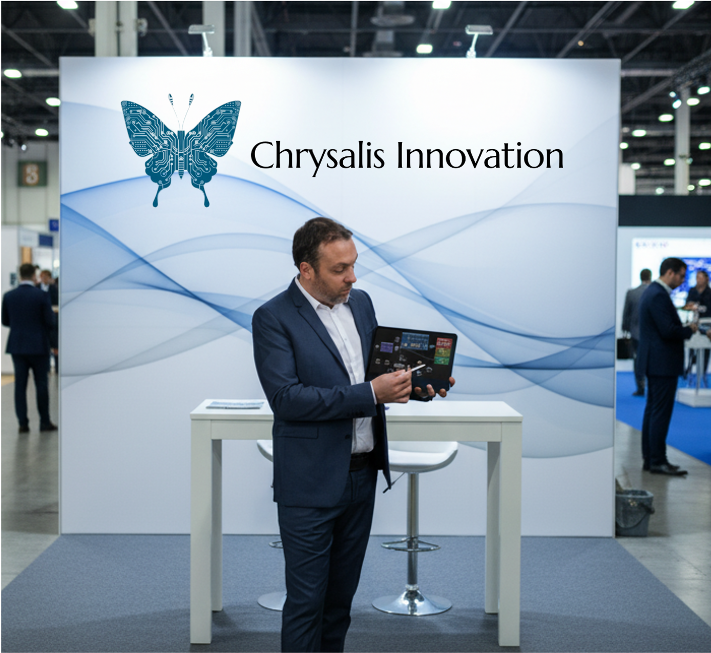 Pascal Delelis en situation de travail